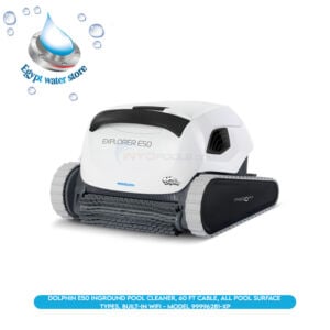 Dolphin E50 Inground Pool Cleaner, 60 Ft Cable, All Pool Surface Types, Built-in Wifi - Model 99996281-XP